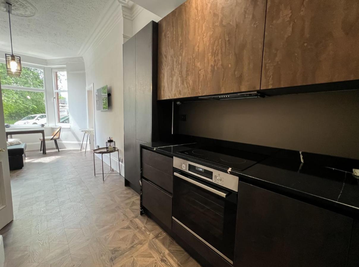Modern 1Br West End Flat Glasgow Exterior photo